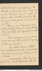 Nachlass Franz Steindachner, Brief von W. J. Ansorge an Franz Steindachner (16.01.1912), Inv.Nr. 12.02, Seite 3